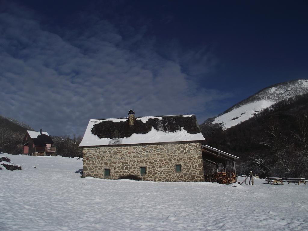 Les Chalets De La Foret D'Issaux Osse-en-Aspe 객실 사진
